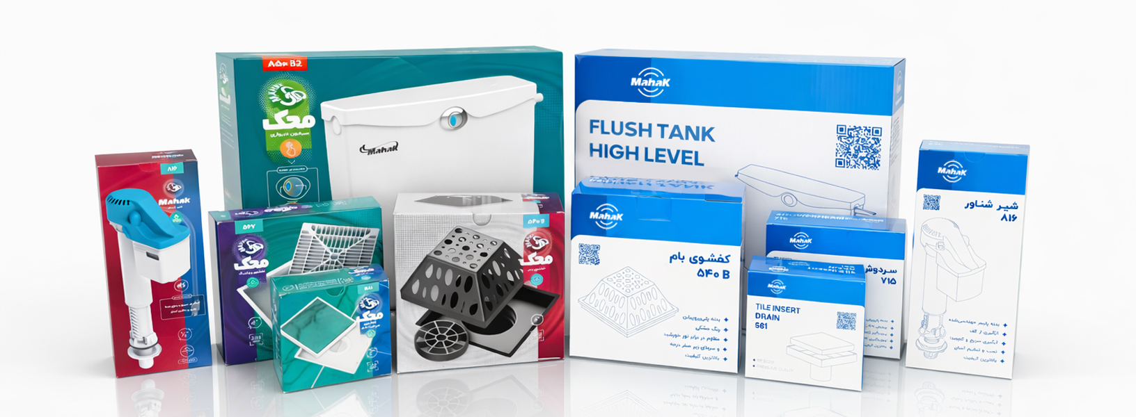 بسته بندی جدید محک